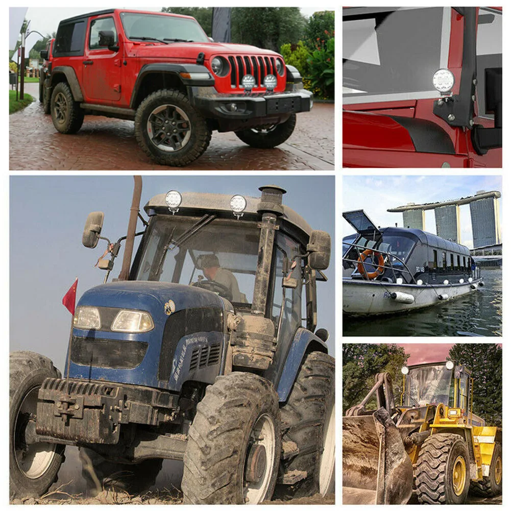 2Pcs 4in Round Led Work Lights 13600LM LED Spot Flood Beam Driving Light
2Pcs 4in Round Led Work Lights 13600LM LED Spot Flood Beam Driving Light