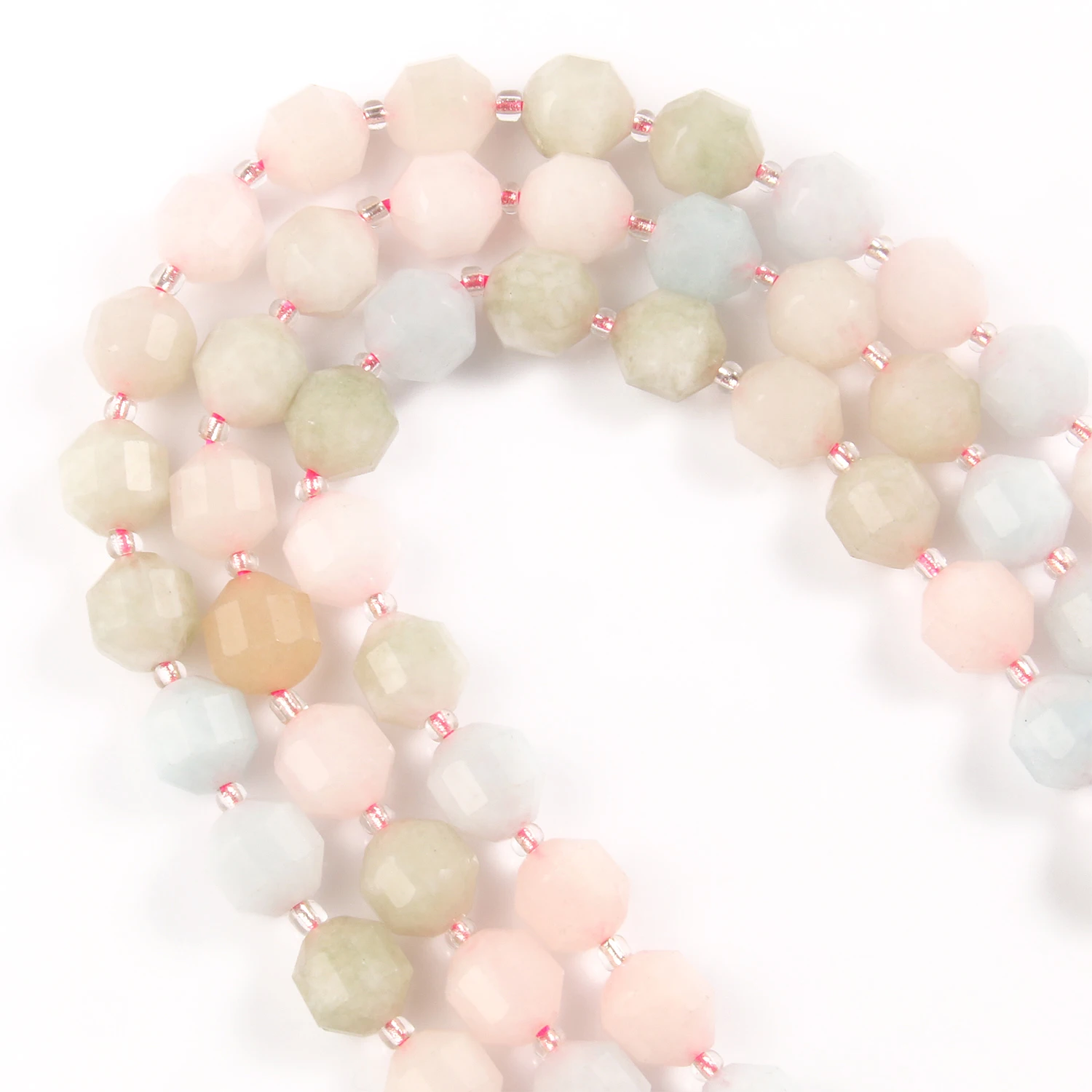 Natural Morganite Beads Faceted Sharp Energy Column Loose Stone Beads for Jewelry Making DIY Bracelet 15inch Strand
Natural Morganite Beads Faceted Sharp Energy Column Loose Stone Beads for Jewelry Making DIY Bracelet 15inch Strand