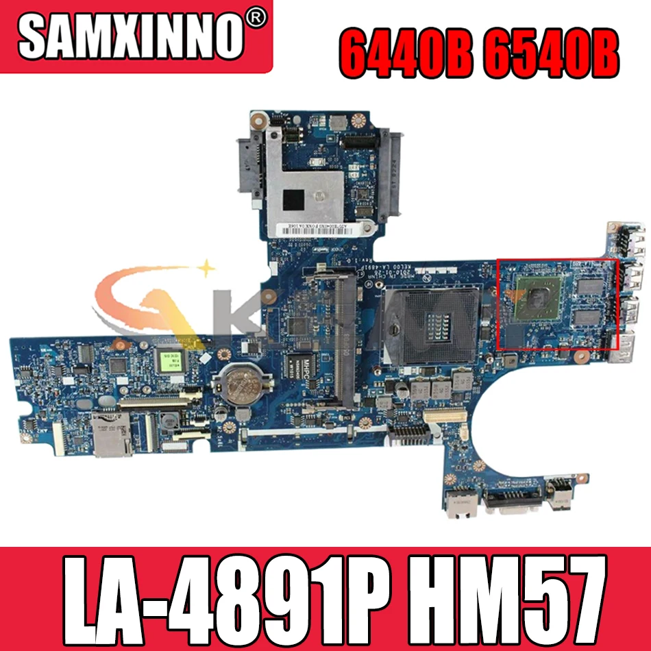 593841-001 593841-601 For HP Probook 6440B 6540B Laptop motherboard LA-4891P HM57 216-0749001 DDR3 Mainboard
593841-001 593841-601 For HP Probook 6440B 6540B Laptop motherboard LA-4891P HM57 216-0749001 DDR3 Mainboard