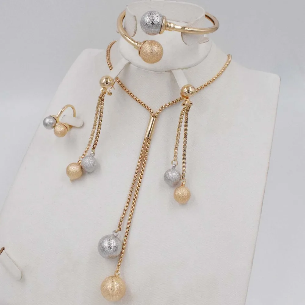 Fashion African Wedding Jewelry Necklace Bead Pendant Earrings Ring Bracelet Gold Charm Women Bridal Jewelry Sets Accessories
Fashion African Wedding Jewelry Necklace Bead Pendant Earrings Ring Bracelet Gold Charm Women Bridal Jewelry Sets Accessories