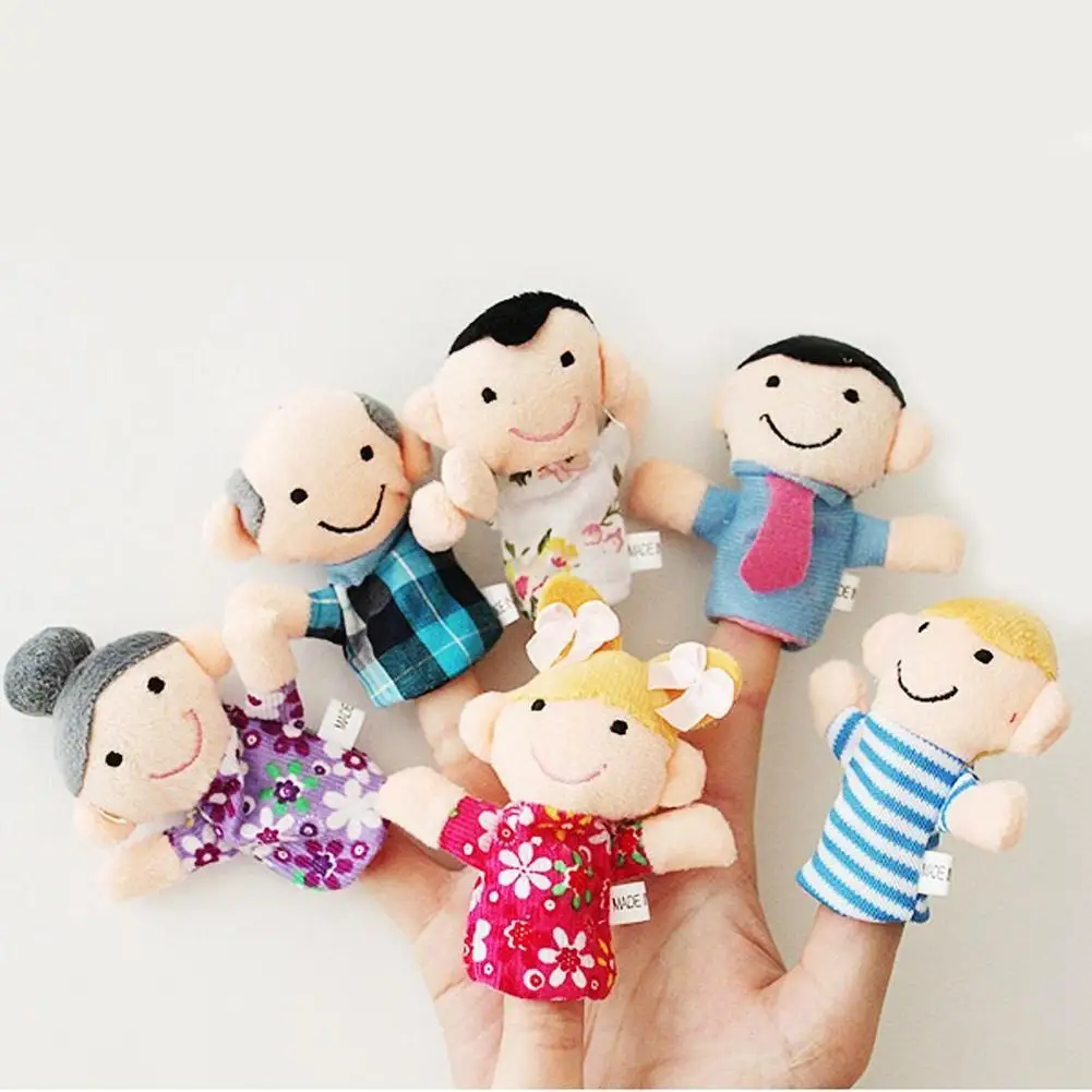 6 x Finger Puppets Happy Family Member Figure Puppet Set Toddlers and Preschoolers` Favorite
6 x Finger Puppets Happy Family Member Figure Puppet Set Toddlers and Preschoolers` Favorite