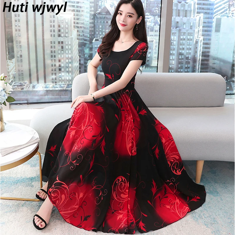 Spring Summer Beach Vacation Chiffon Maxi Dress Floral Vintage Runway Evening Dresses 2022 Elegant Women Bodycon Party Vestidos
Spring Summer Beach Vacation Chiffon Maxi Dress Floral Vintage Runway Evening Dresses 2022 Elegant Women Bodycon Party Vestidos