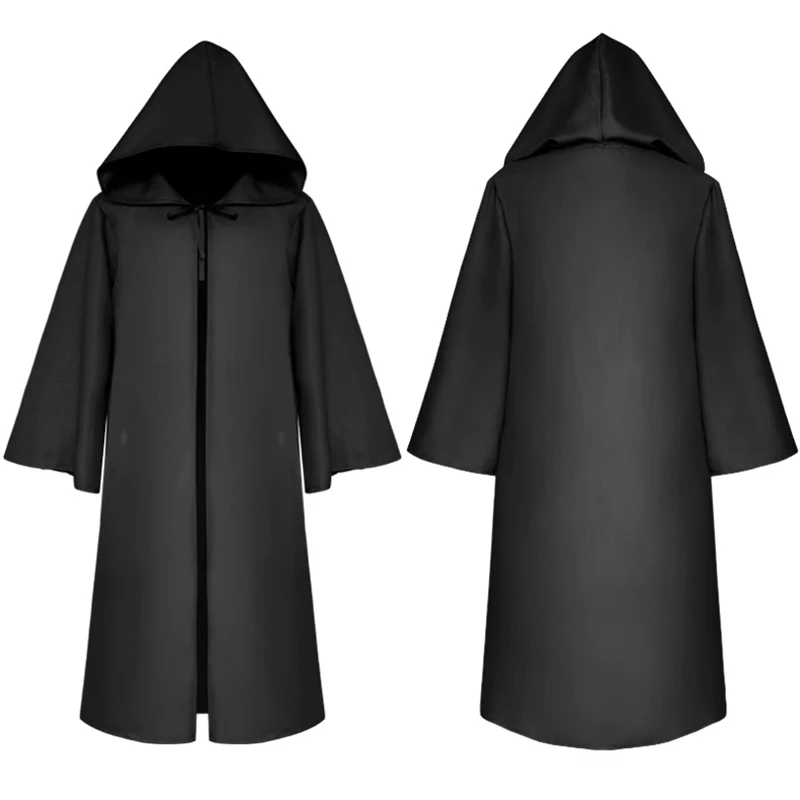 Halloween burnoose Decor Cloak hatuchin Coat Vintage Gothic Cape caputium Costume Witch Wicca Vampire adults Costume Dress
Halloween burnoose Decor Cloak hatuchin Coat Vintage Gothic Cape caputium Costume Witch Wicca Vampire adults Costume Dress