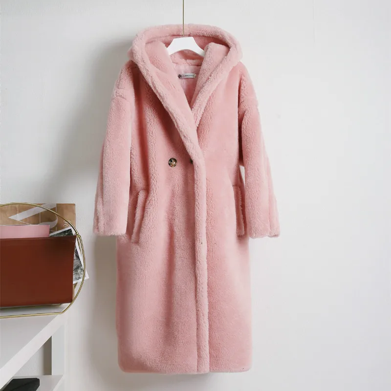Trendy Winter Hooded Teddy Jacket Coat Women Plus Size Oversized Loose Faux Fur Coats Thick Warm Long Overcoat Fur Jackets
Trendy Winter Hooded Teddy Jacket Coat Women Plus Size Oversized Loose Faux Fur Coats Thick Warm Long Overcoat Fur Jackets