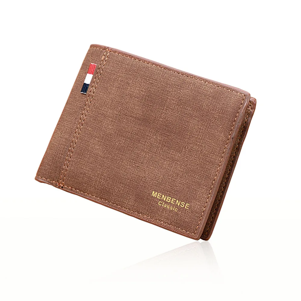 Classical Men Short Fold Wallet High Quality PU Leather Male Wallets Card Holder Business Passport Cover Purses
Classical Men Short Fold Wallet High Quality PU Leather Male Wallets Card Holder Business Passport Cover Purses