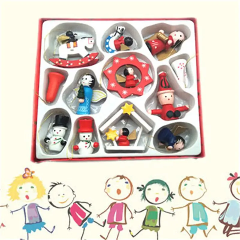 12 шт., деревянные подвесные украшения для ёлки
12 шт., деревянные подвесные украшения для ёлки