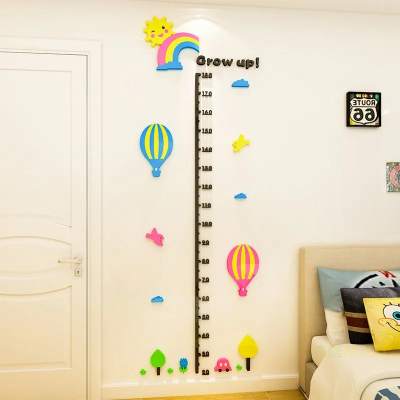 Kids Room Height Measure Wall Decals Cartoon Decor For Kindergarten Porch Height Ruler Wall Stickers 3D Children Gift 190*64cm
Kids Room Height Measure Wall Decals Cartoon Decor For Kindergarten Porch Height Ruler Wall Stickers 3D Children Gift 190*64cm