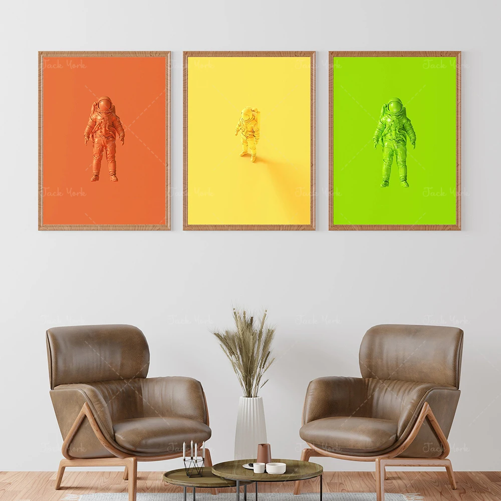 Colorful Astronaut Poster Set, Abstract Style Digital Print, Minimalistic Wall Art Gift For Him Her.
Colorful Astronaut Poster Set, Abstract Style Digital Print, Minimalistic Wall Art Gift For Him Her.