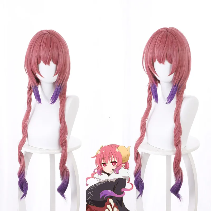 Парик для косплея ируру из аниме Miss Kobayashi's Dragon Maid, термостойкий синтетический парик для Хэллоуина и бесплатная шапочка для парика
Парик для косплея ируру из аниме Miss Kobayashi's Dragon Maid, термостойкий синтетический парик для Хэллоуина и бесплатная шапочка для парика