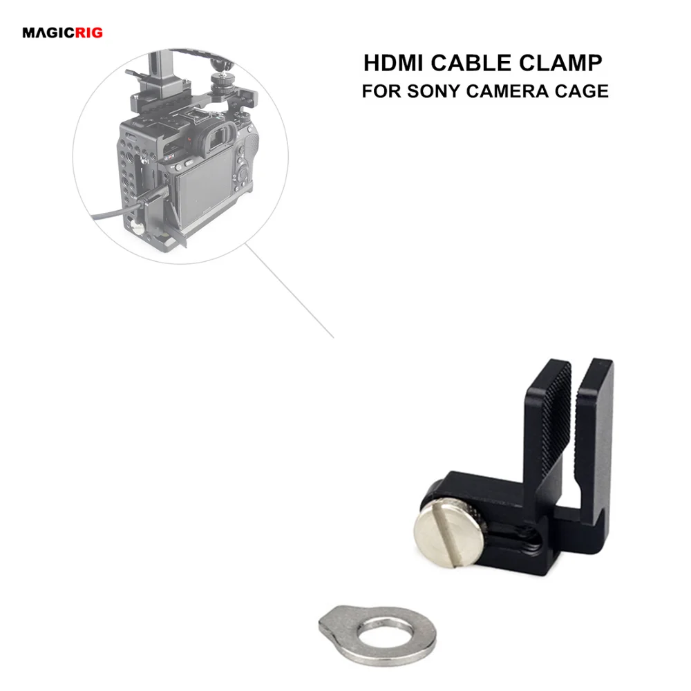Совместимый с HDMI кабель MAGICRIG Зажим для камеры A7RIII /A7RII /A7III /A7II /A7SII /A7M3 комплект
