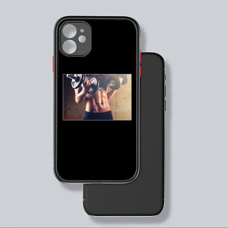 Bodybuilding Gym Fitness Phone Case Matte Transparent for iPhone 7 8 11 12 s mini pro X XS XR MAX Plus coque
Bodybuilding Gym Fitness Phone Case Matte Transparent for iPhone 7 8 11 12 s mini pro X XS XR MAX Plus coque