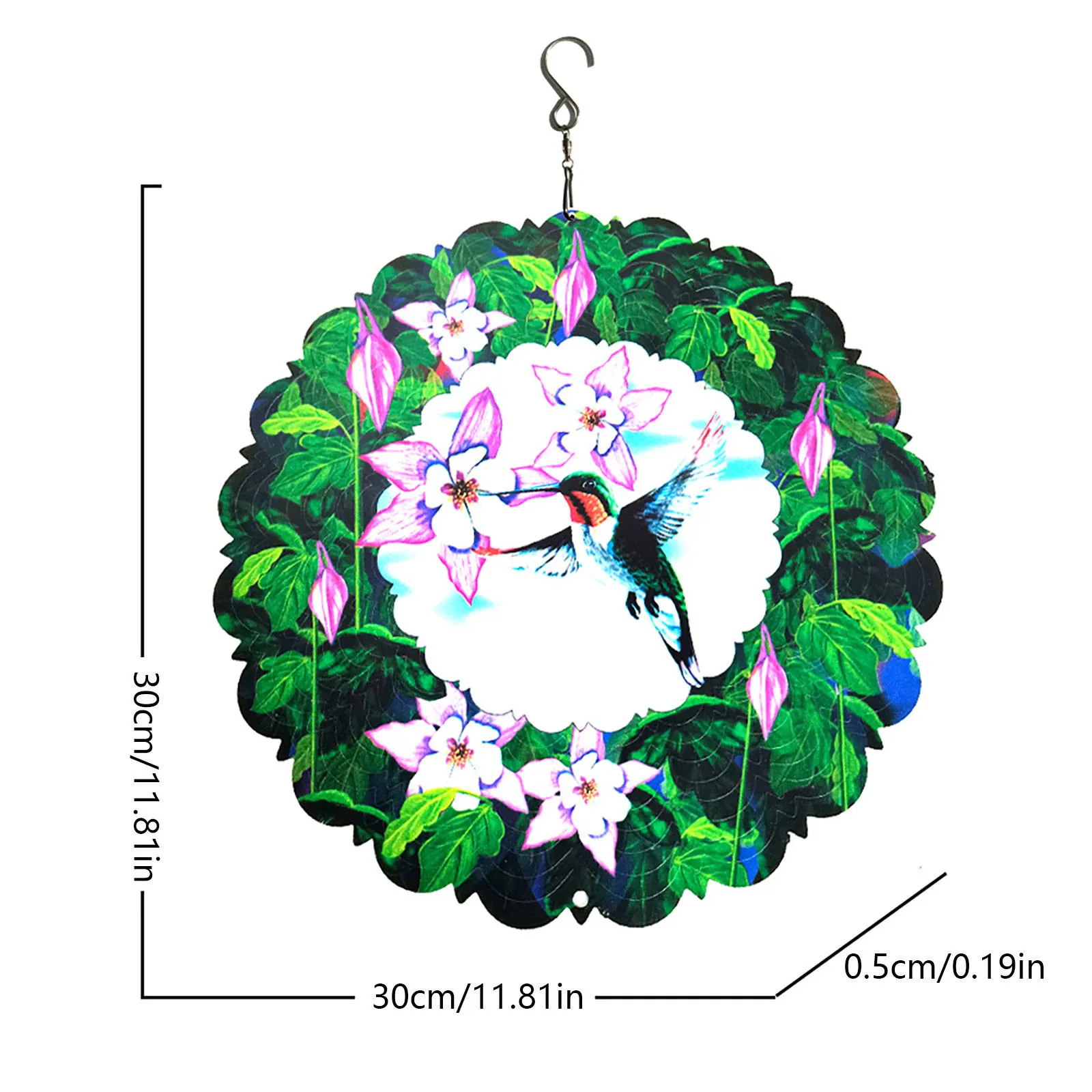 Garden Decoration Outdoor Garden Accessories Iron Art Parrot Wind Rotating Bird Repellent Pendant Hanging Crafts Wall Decoration
Garden Decoration Outdoor Garden Accessories Iron Art Parrot Wind Rotating Bird Repellent Pendant Hanging Crafts Wall Decoration