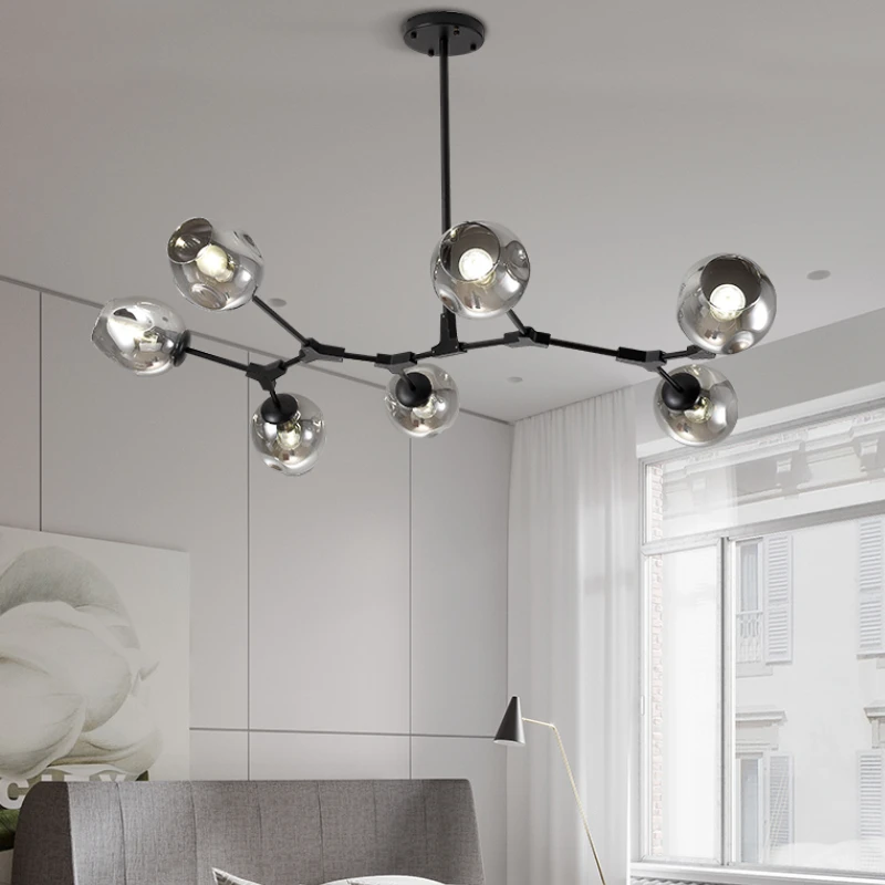 Nordic Post Modern Molecular Model Chandelier Living Room Decor Dining Room Decoration Lights Bedroom Light Fixtures E27 LED
Nordic Post Modern Molecular Model Chandelier Living Room Decor Dining Room Decoration Lights Bedroom Light Fixtures E27 LED
