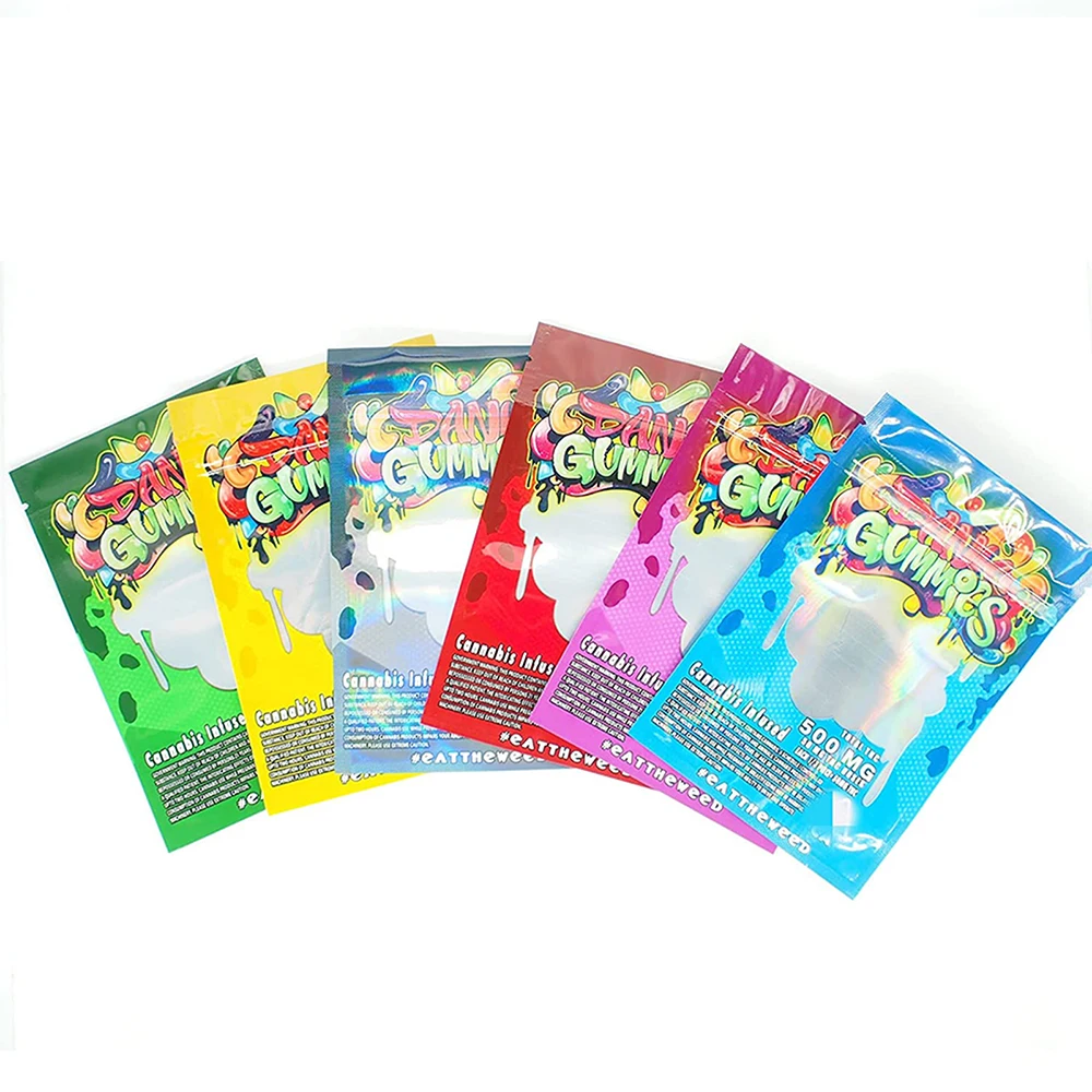 50 Pack Edible Packaging Resealable Smell Proof Mylar Bags Resuable Gummies Bag Worms Candy Bulk Gummy Bags Zipper Packaging Bag
50 Pack Edible Packaging Resealable Smell Proof Mylar Bags Resuable Gummies Bag Worms Candy Bulk Gummy Bags Zipper Packaging Bag