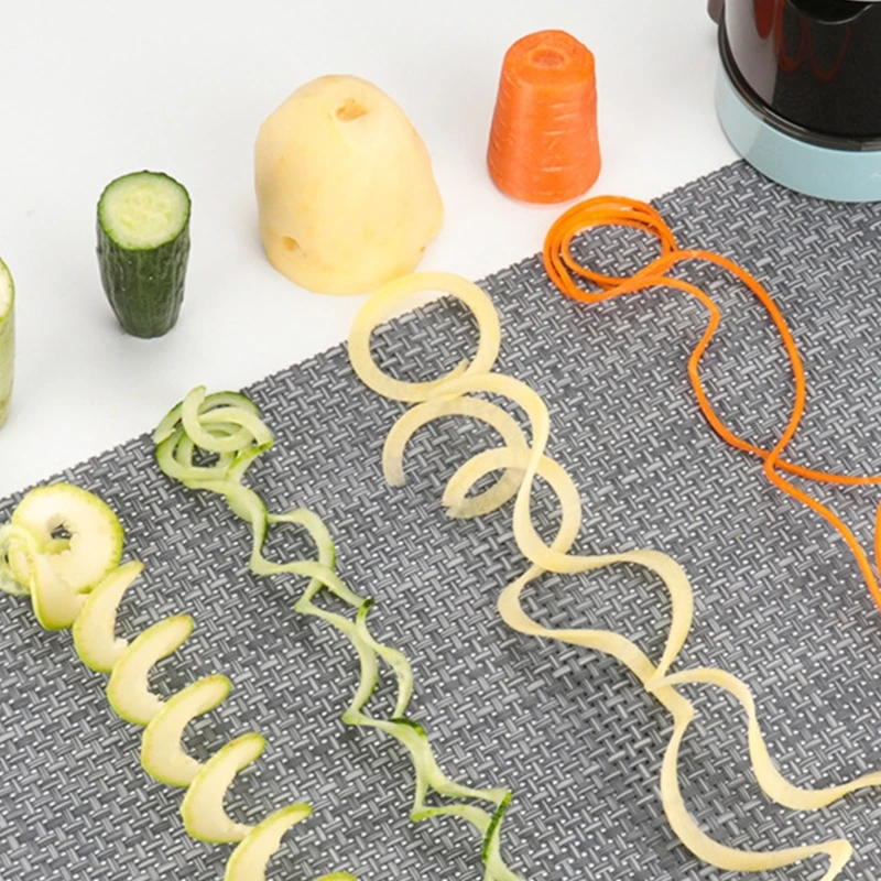 Vegetable Spiralizer Veggie Pasta Spaghetti Maker Perfect For Slicer 4 Blades 37MF
Vegetable Spiralizer Veggie Pasta Spaghetti Maker Perfect For Slicer 4 Blades 37MF