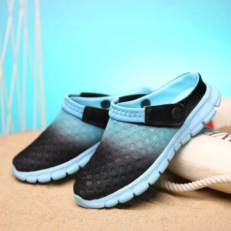 2021 New Men Women Summer Sandal Mesh Breathable Padded Beach Flip Flops Shoes Solid Flat Bath Slippers Plus Size 36-46
2021 New Men Women Summer Sandal Mesh Breathable Padded Beach Flip Flops Shoes Solid Flat Bath Slippers Plus Size 36-46