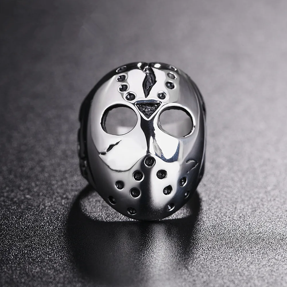 Кольца Jason Mask Killer 13-е мужские властные кольца в стиле панк/хип-хоп для бойфренда
