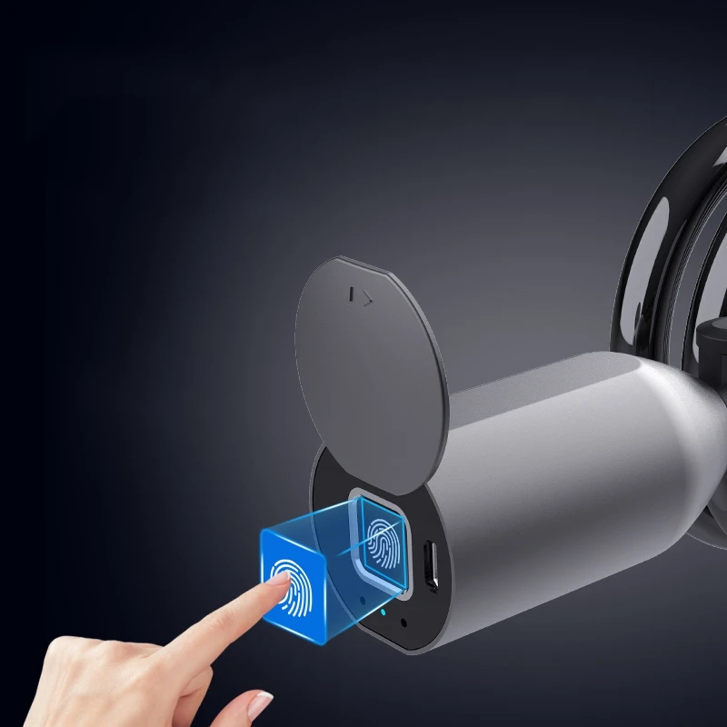 Bike Lock Bluetooth Fingerprint Lock Anti-Theft Waterproof Lock Fingerprint+APP Control for Bicycle Motorcycle Lock
Bike Lock Bluetooth Fingerprint Lock Anti-Theft Waterproof Lock Fingerprint+APP Control for Bicycle Motorcycle Lock