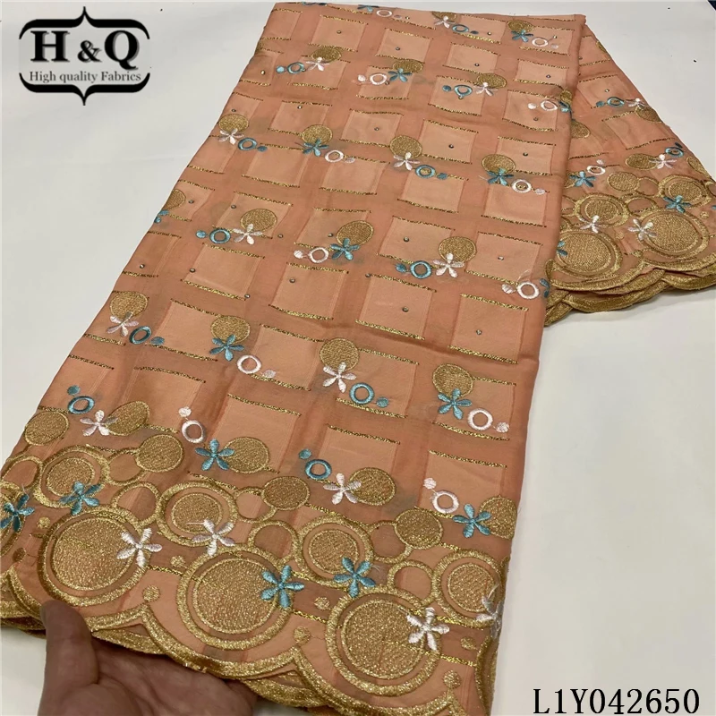 H&Q fashionable nigerian dry lace fabric with stones embroidery african mesh laces 100% cotton swiss voile fabrics 5 yards/pce
H&Q fashionable nigerian dry lace fabric with stones embroidery african mesh laces 100% cotton swiss voile fabrics 5 yards/pce