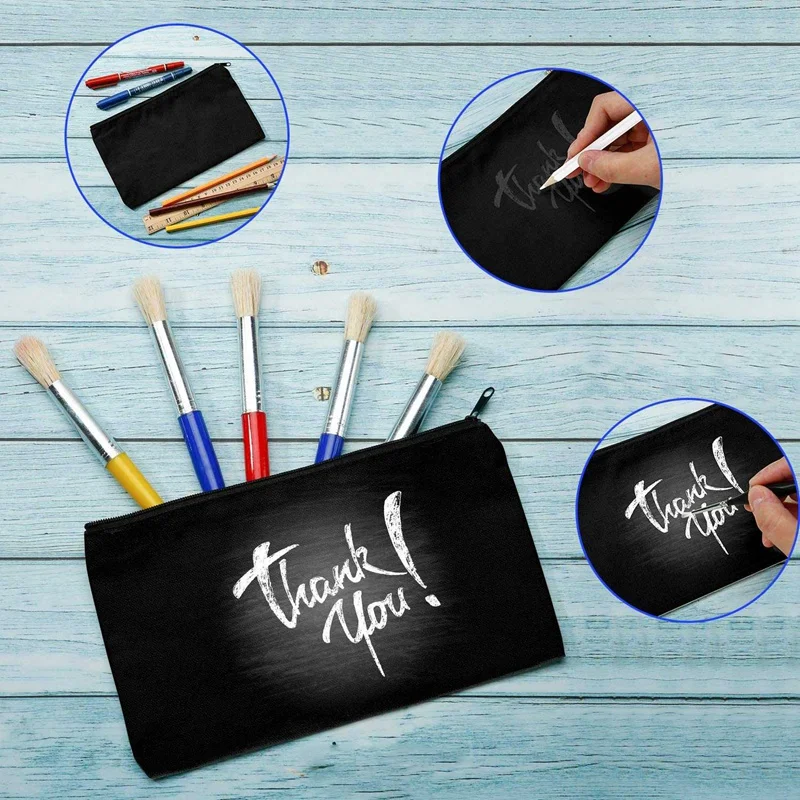 20Pcs Canvas Zipper Pouch Bags Makeup Bags Pencil Case Black & 40Pcs Canvas Zipper Bag Pencil Case Cosmetic Bag
20Pcs Canvas Zipper Pouch Bags Makeup Bags Pencil Case Black & 40Pcs Canvas Zipper Bag Pencil Case Cosmetic Bag