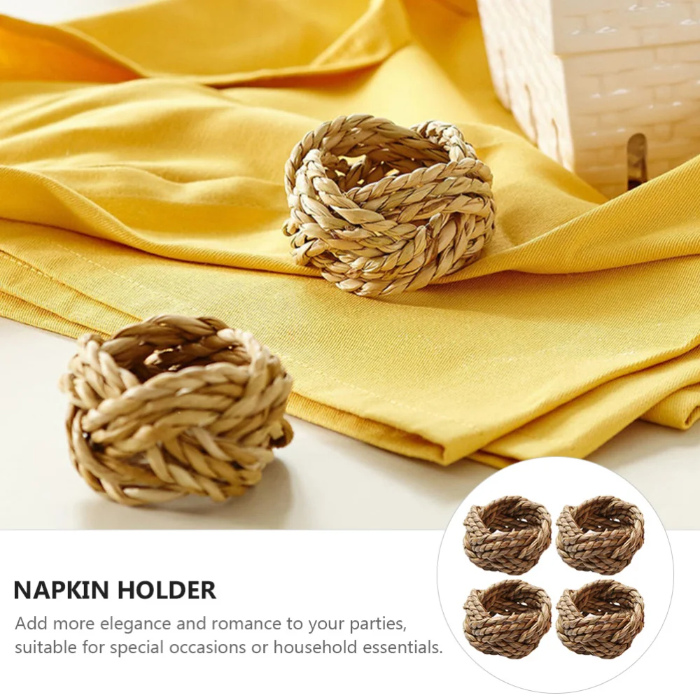 4PCS Natural Napkin Holder Wedding Dinner Party DIY Decoration Napkin Ring
4PCS Natural Napkin Holder Wedding Dinner Party DIY Decoration Napkin Ring