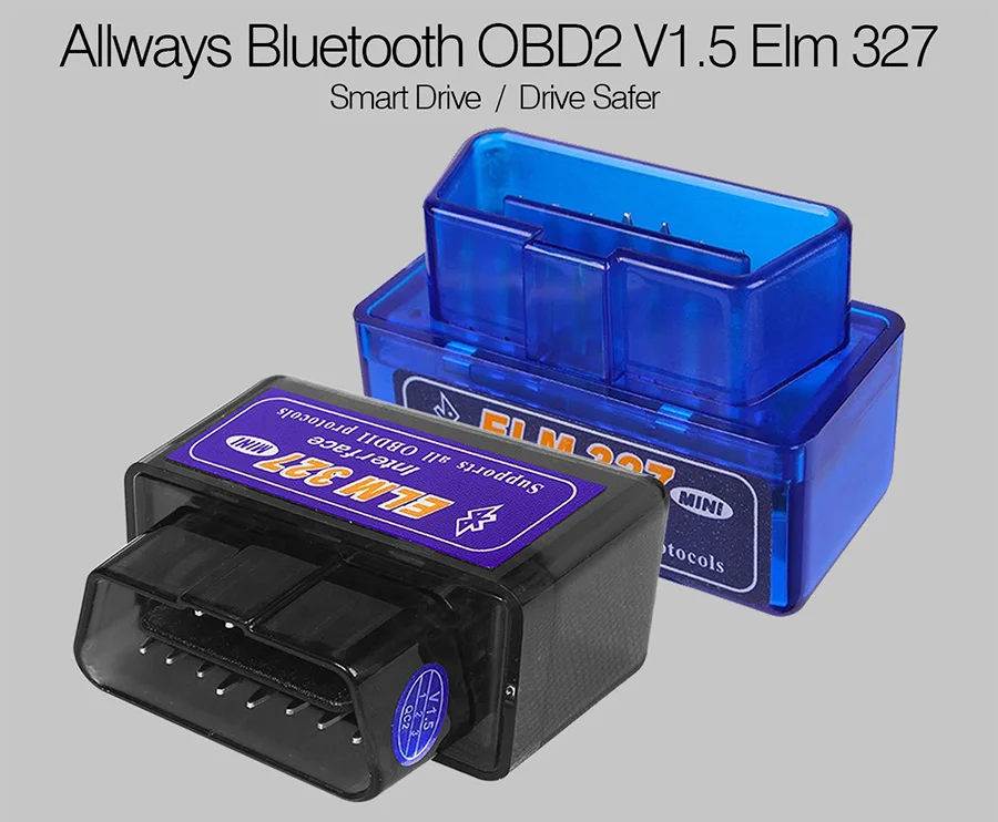Автомобильный диагностический мини-сканер Allways Elm327 Bluetooth OBD2 Elm 327 в 1 5