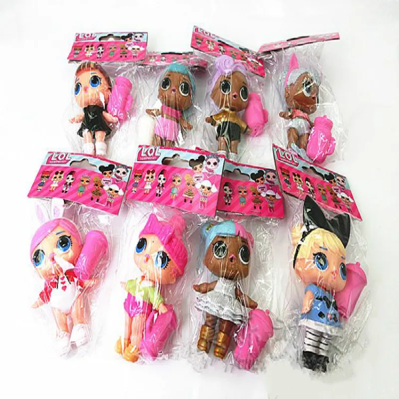 8pcs /set 9cm Human Shape Lol Doll Suit High Quality Action Can Spray Water Lovely Big Eye Doll Accessories Toys for Children
8pcs /set 9cm Human Shape Lol Doll Suit High Quality Action Can Spray Water Lovely Big Eye Doll Accessories Toys for Children