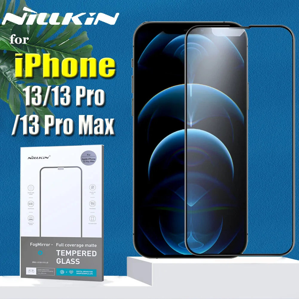 Защитное стекло Nillkin для iPhone 13 Pro Max, полное покрытие, Fogmirror, матовое защитное закаленное стекло для iPhone13
Защитное стекло Nillkin для iPhone 13 Pro Max, полное покрытие, Fogmirror, матовое защитное закаленное стекло для iPhone13