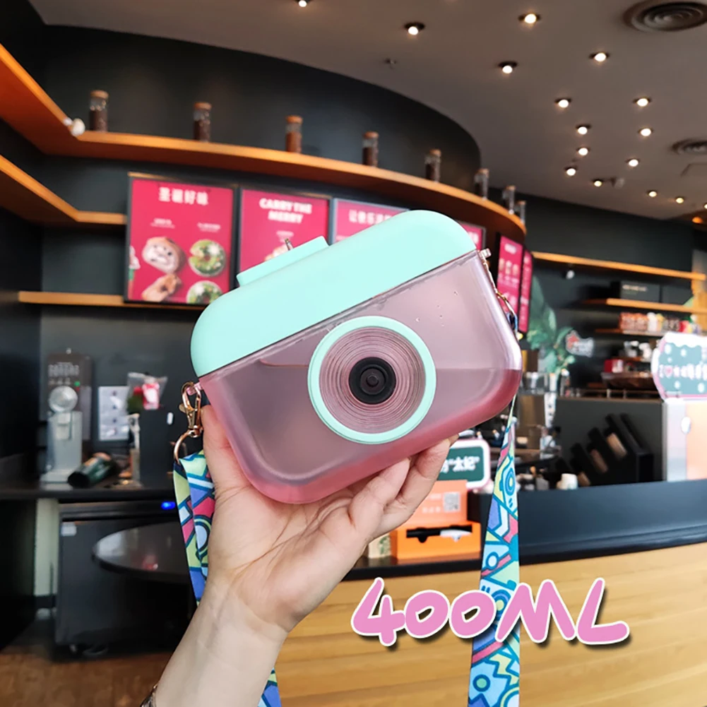 400ml Creative Camera Straw Water Bottle Kettle High Capacity Healthy Premium Transparent Drinking Cup for Child Student Bottles
400ml Creative Camera Straw Water Bottle Kettle High Capacity Healthy Premium Transparent Drinking Cup for Child Student Bottles