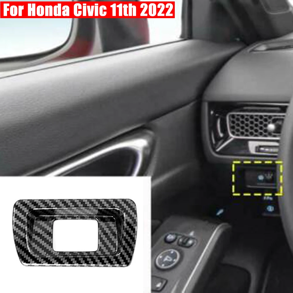 Arbon Fiber Headlight Control Button Frame Trim Cover For Honda Civic 11th 2022 Car Accessories Buttons Decorative Interior
Arbon Fiber Headlight Control Button Frame Trim Cover For Honda Civic 11th 2022 Car Accessories Buttons Decorative Interior