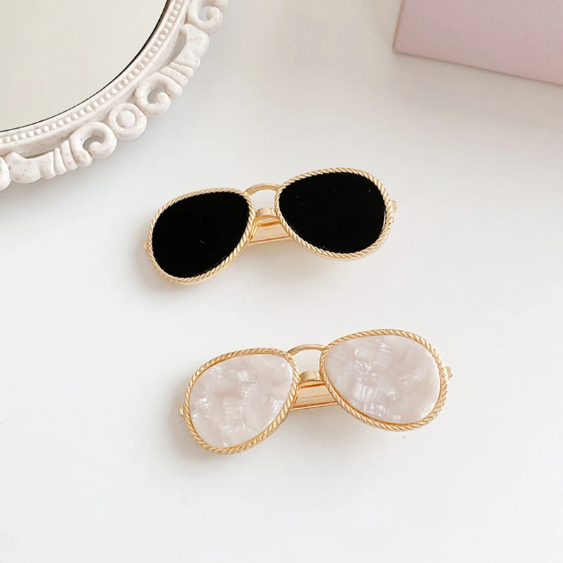 Sunglasses Metal Hairpin Fashion Women Hair Accessories Hair Clip Pin Metal Barrette Girls Headwear
Sunglasses Metal Hairpin Fashion Women Hair Accessories Hair Clip Pin Metal Barrette Girls Headwear