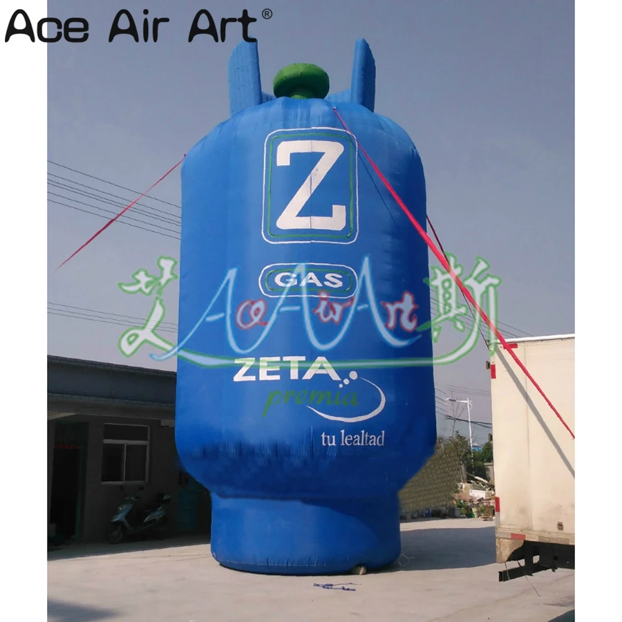 

Free Shipping Inflatable Gas Tank Model With Air Blower For Trade Show/Exhibition/Advertising Made By Ace Air Art