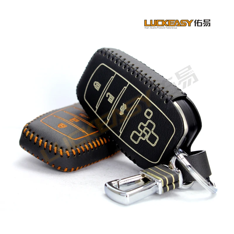 Luckeasy кожаный чехол для автомобильного ключа toyota rav4 2009 2011 2012 2013 2015 2016 бумажника