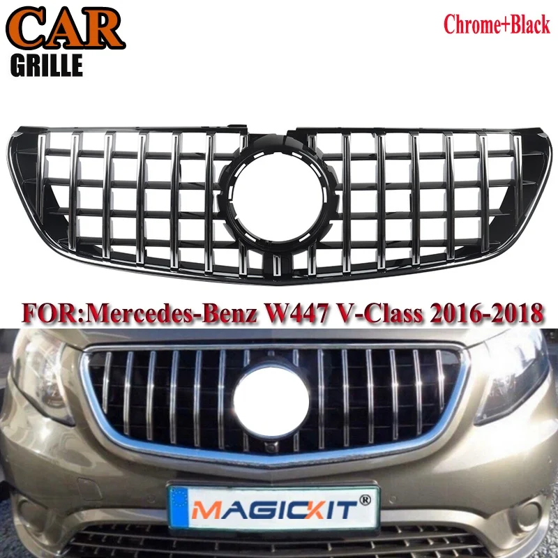 MagicKit для MERCEDES-BENZ V класса W447 AMG PANAMERICANA GT Решетка хром + черный 2014-2018
MagicKit для MERCEDES-BENZ V класса W447 AMG PANAMERICANA GT Решетка хром + черный 2014-2018