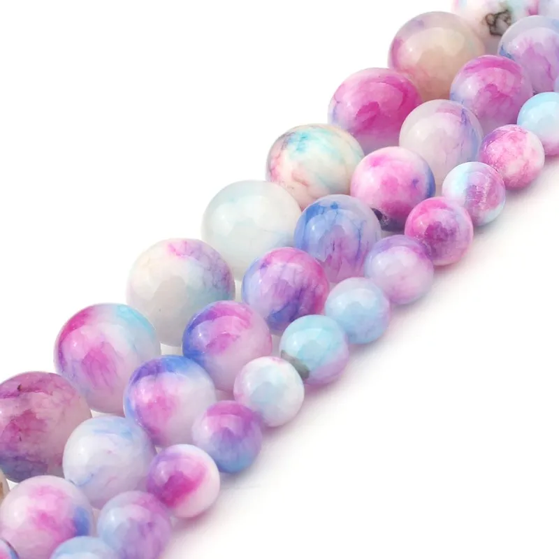 Natural Stone Purple Colorful Persian Jade 6 8 10 mm Round Beads For Jewelry Making Gift DIY Bracelet Necklace 15 inch Wholesale
Natural Stone Purple Colorful Persian Jade 6 8 10 mm Round Beads For Jewelry Making Gift DIY Bracelet Necklace 15 inch Wholesale