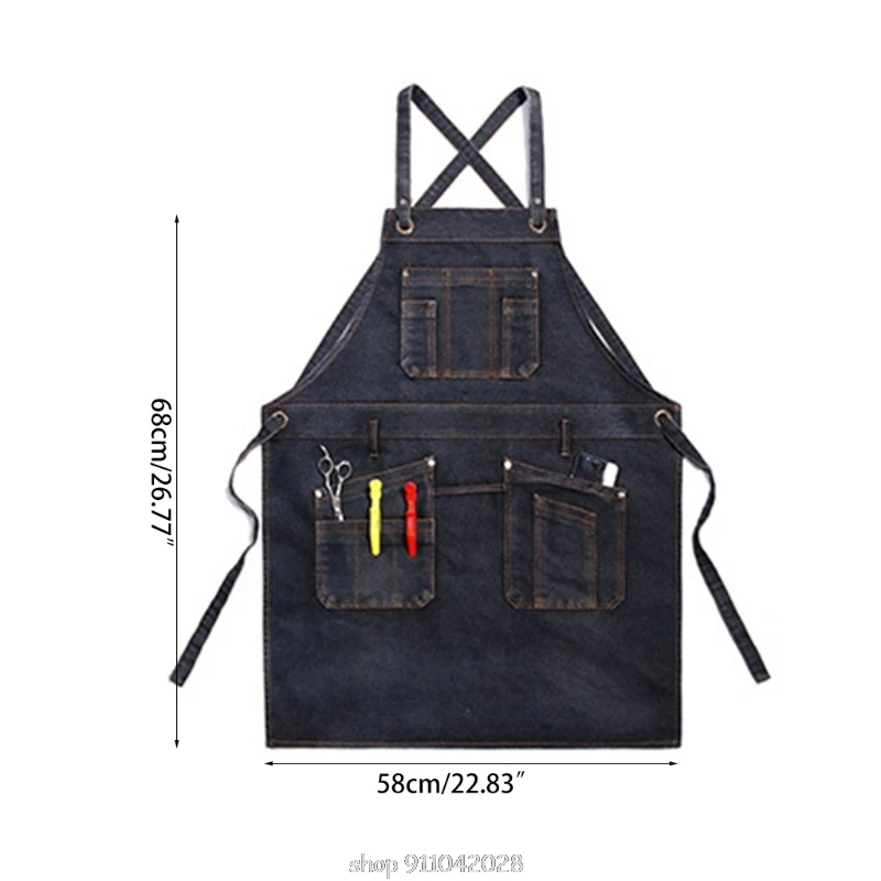 68 CM Long The Cowboy Chef Apron Adjustable Barista Apron with Pockets Kitchen Cooking Baking Aprons D21 20 Dropship
68 CM Long The Cowboy Chef Apron Adjustable Barista Apron with Pockets Kitchen Cooking Baking Aprons D21 20 Dropship