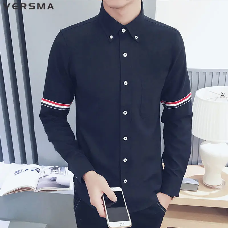 VERSMA Korean Casual Long Sleeve Men Shirt Turn-down Collar Slim Fit Shirt Men White Business Mens Dress Shirts Male Clothes 5XL
VERSMA Korean Casual Long Sleeve Men Shirt Turn-down Collar Slim Fit Shirt Men White Business Mens Dress Shirts Male Clothes 5XL