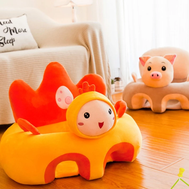 Baby Learning Sitting Chair Comfortable Infant Soft Plush Floor Support Seat Cute Animal Shaped Newborn Sofa Cushion
Baby Learning Sitting Chair Comfortable Infant Soft Plush Floor Support Seat Cute Animal Shaped Newborn Sofa Cushion