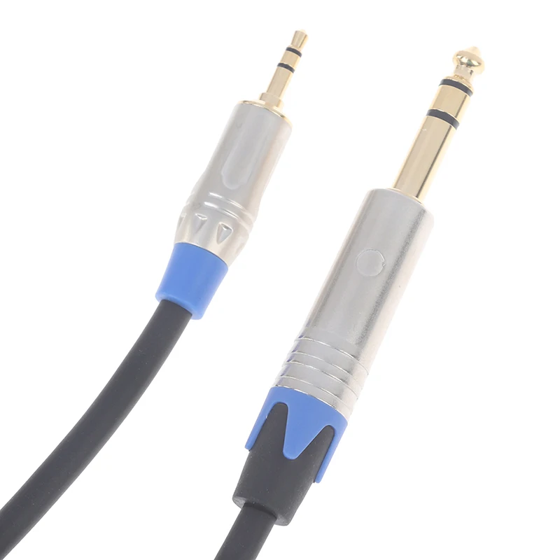 6.35mm to 3.5mm Jack Audio Stereo Cable HiFi Male to Male with Nylon Braid 
6.35mm to 3.5mm Jack Audio Stereo Cable HiFi Male to Male with Nylon Braid