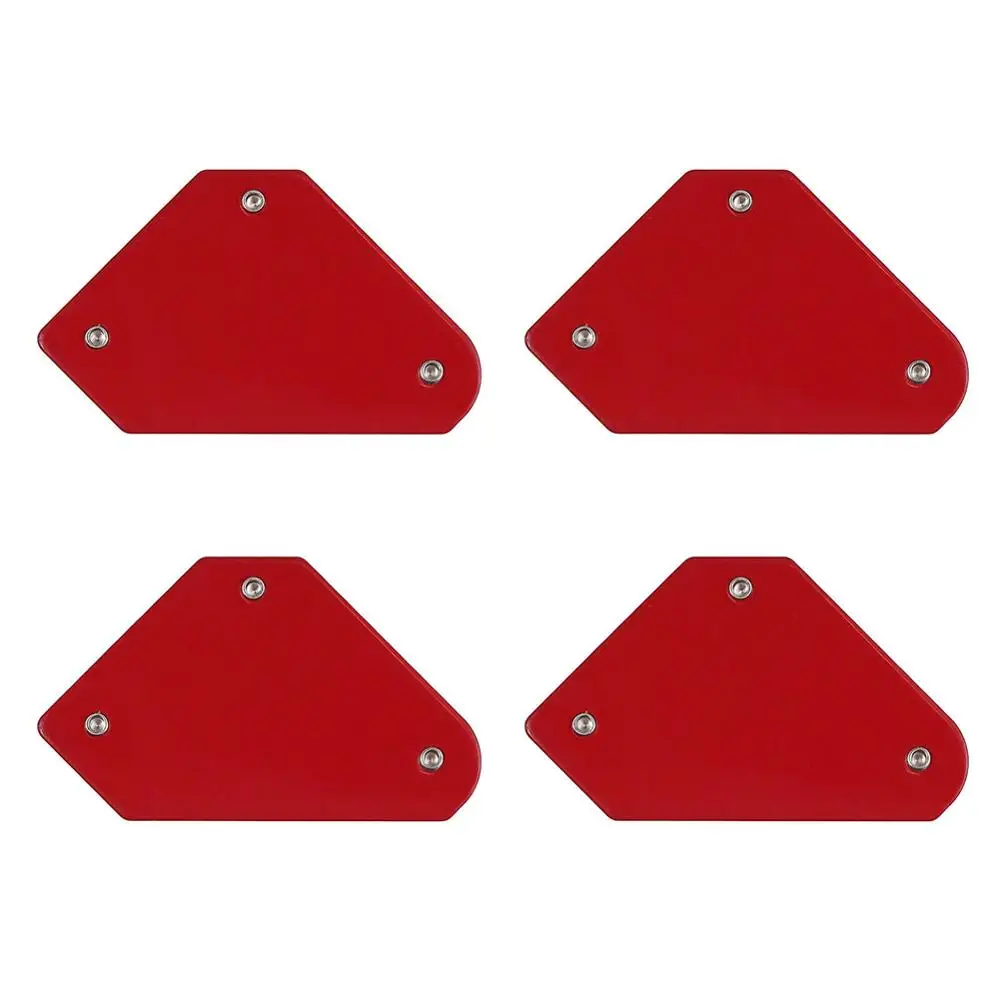 4pcs 9lbs Welding Magnet Holder Arrow Magnetic Clamp 45°/90°/135°Multi-angle Tools without Switch
4pcs 9lbs Welding Magnet Holder Arrow Magnetic Clamp 45°/90°/135°Multi-angle Tools without Switch