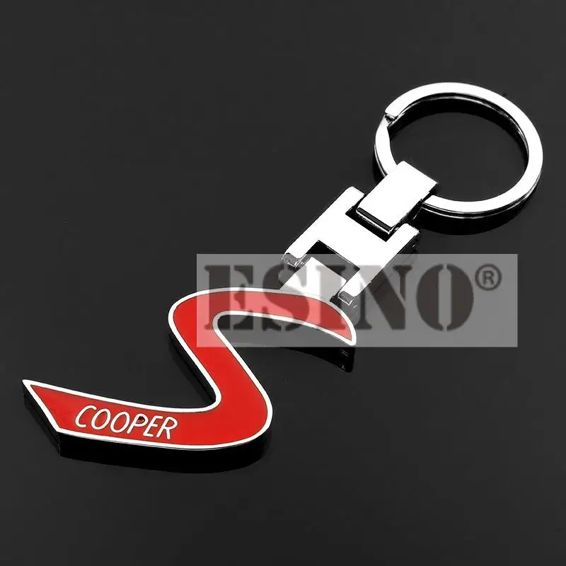 Fashion Design Car Accessory 3D Metal Zinc Alloy H Type Double Side Key Chain Key Ring for Mini Cooper S
Fashion Design Car Accessory 3D Metal Zinc Alloy H Type Double Side Key Chain Key Ring for Mini Cooper S