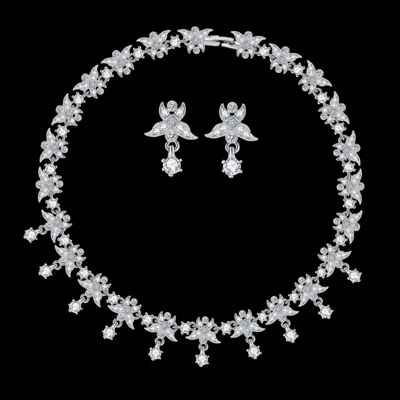 Floralbride Alloy Austrian Crystal Rhinestones Pearls Alloy Wedding Jewelry Set Bridal Necklace Earring Set Women Party Jewelry
Floralbride Alloy Austrian Crystal Rhinestones Pearls Alloy Wedding Jewelry Set Bridal Necklace Earring Set Women Party Jewelry