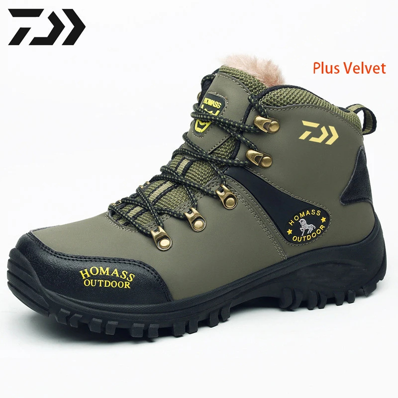New Daiwa Fishing Shoes Waterproof Windproof Men's Clothing Winter Keep Warm Velvet Fishing Wear Sport Hiking Outdoor Shoes 2021
New Daiwa Fishing Shoes Waterproof Windproof Men's Clothing Winter Keep Warm Velvet Fishing Wear Sport Hiking Outdoor Shoes 2021