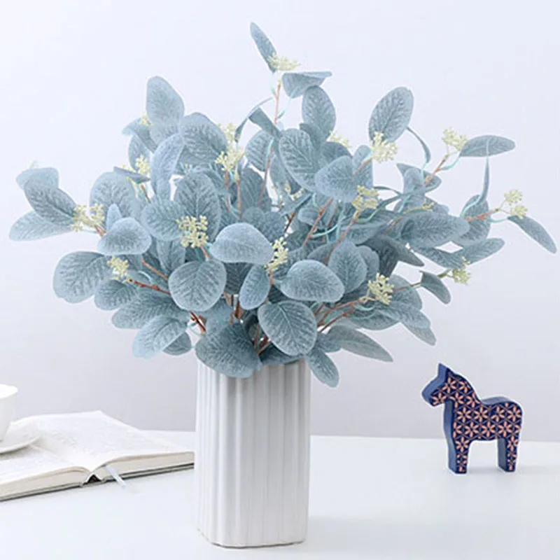5Pc Simulation 3fork with Fruit Eucalyptus Leaves Wedding Hall Flower Arrangement Olive Branch Home Decor Artificial Plants Leaf
5Pc Simulation 3fork with Fruit Eucalyptus Leaves Wedding Hall Flower Arrangement Olive Branch Home Decor Artificial Plants Leaf