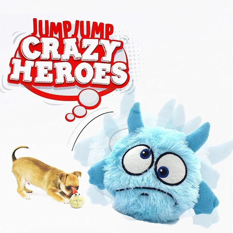 Interactive Monster Plush Giggle Ball Shake Crazy Bouncer Dog Toy Exercise Electronic Toy For Puppy Motorized Entertainment Pets
Interactive Monster Plush Giggle Ball Shake Crazy Bouncer Dog Toy Exercise Electronic Toy For Puppy Motorized Entertainment Pets