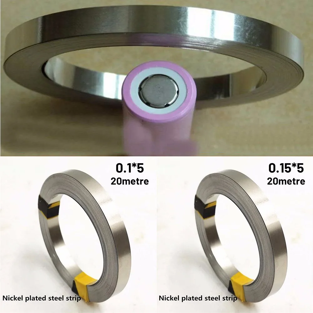 20M For 18650Li-ion Spot Welding Battery Nickel Sheet Plated Steel Belt Strip Cell Spot Welding Nickel-metal Hydride Batteries
20M For 18650Li-ion Spot Welding Battery Nickel Sheet Plated Steel Belt Strip Cell Spot Welding Nickel-metal Hydride Batteries