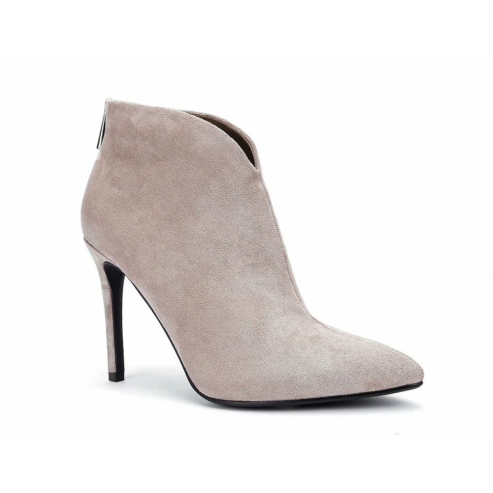 MaxMuxun Women Navy Blue Black Boots Close Pointy Toe Stiletto High Heels Ankle Sexy V Cutout Zipper Booties
MaxMuxun Women Navy Blue Black Boots Close Pointy Toe Stiletto High Heels Ankle Sexy V Cutout Zipper Booties