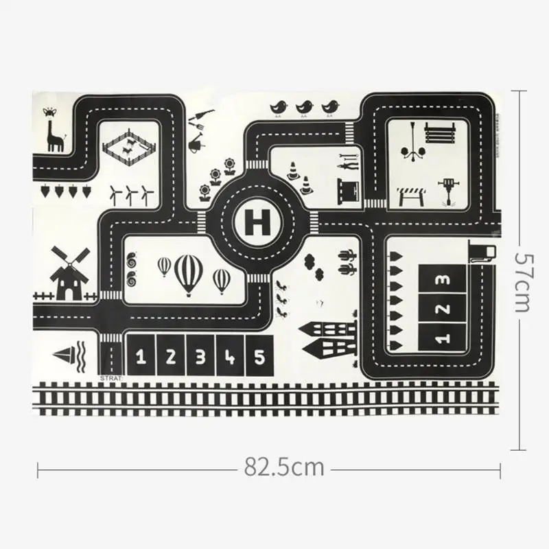 Baby Crawling Mat Cartoon Traffic Park Map Play Mat for Children Game Pad Children Play Carpet City Road Construction Play Mat
Baby Crawling Mat Cartoon Traffic Park Map Play Mat for Children Game Pad Children Play Carpet City Road Construction Play Mat