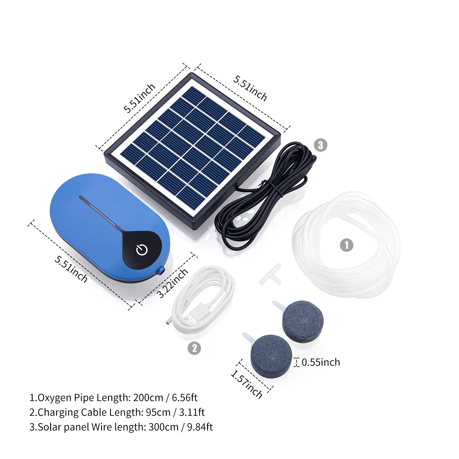 Solar Oxygen Pump Fish Tank Aquarium Oxygen Aerator Pond Fishing Aquarium Airpump with Aquarium Oxygen Pipe Air Bubble Stone
Solar Oxygen Pump Fish Tank Aquarium Oxygen Aerator Pond Fishing Aquarium Airpump with Aquarium Oxygen Pipe Air Bubble Stone