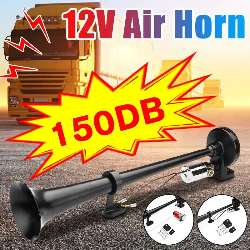 Super Loud 150DB Car Air Horn Tweeter 12V Electric Horn Trumpet Compressor Single Trumpet For Car Truck Trailer Boat Train RV
Super Loud 150DB Car Air Horn Tweeter 12V Electric Horn Trumpet Compressor Single Trumpet For Car Truck Trailer Boat Train RV